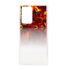 Effect Pattern Brush Red Samsung Galaxy Note 20 Ultra Tpu Uv Case by Amaryn4rt