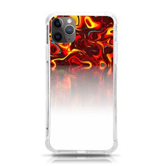 Effect Pattern Brush Red Iphone 11 Pro Max 6 5 Inch Tpu Uv Print Case by Amaryn4rt