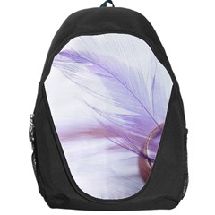 Ring Feather Marriage Pink Gold Backpack Bag by Amaryn4rt