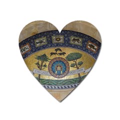 Peace Monument Werder Mountain Heart Magnet by Amaryn4rt