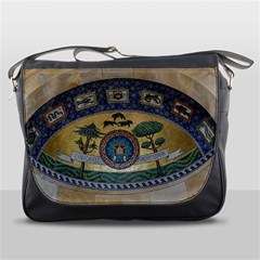 Peace Monument Werder Mountain Messenger Bag by Amaryn4rt