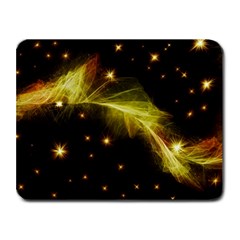 Particles Vibration Line Wave Small Mousepad by Amaryn4rt