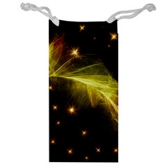 Particles Vibration Line Wave Jewelry Bag by Amaryn4rt