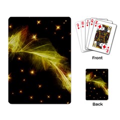 Particles Vibration Line Wave Playing Cards Single Design (rectangle) by Amaryn4rt