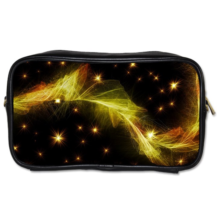 Particles Vibration Line Wave Toiletries Bag (Two Sides)