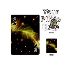 Particles Vibration Line Wave Playing Cards 54 Designs (mini) by Amaryn4rt