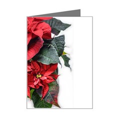 Star Of Bethlehem Star Red Mini Greeting Card by Amaryn4rt