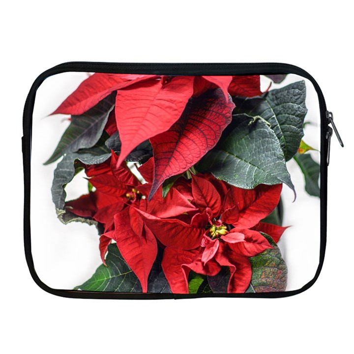 Star Of Bethlehem Star Red Apple iPad 2/3/4 Zipper Cases