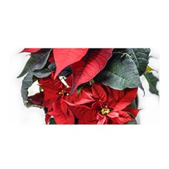 Star Of Bethlehem Star Red Satin Wrap 35  X 70  by Amaryn4rt