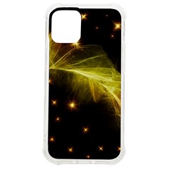 Particles Vibration Line Wave Iphone 12 Mini Tpu Uv Print Case	 by Amaryn4rt