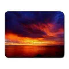 Sunset The Pacific Ocean Evening Small Mousepad by Amaryn4rt