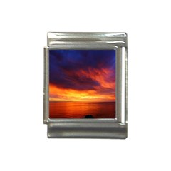 Sunset The Pacific Ocean Evening Italian Charm (13mm) by Amaryn4rt