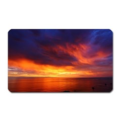 Sunset The Pacific Ocean Evening Magnet (rectangular) by Amaryn4rt