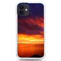 Sunset The Pacific Ocean Evening Iphone 12 Mini Tpu Uv Print Case	 by Amaryn4rt