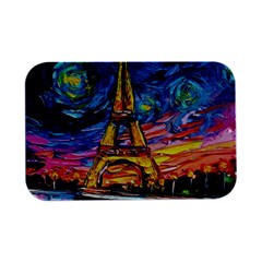 Eiffel Tower Starry Night Print Van Gogh Open Lid Metal Box (silver)   by Modalart