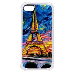 Eiffel Tower Starry Night Print Van Gogh Iphone Se by Modalart