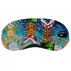 Cartoon Game Games Starry Night Doctor Who Van Gogh Parody Sleep Mask by Modalart