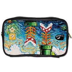 Cartoon Game Games Starry Night Doctor Who Van Gogh Parody Toiletries Bag (one Side) by Modalart