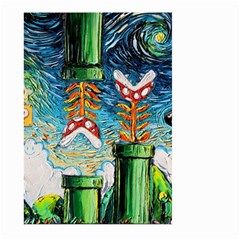 Cartoon Game Games Starry Night Doctor Who Van Gogh Parody Large Garden Flag (two Sides) by Modalart