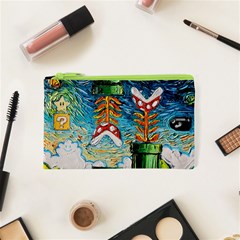 Cartoon Game Games Starry Night Doctor Who Van Gogh Parody Cosmetic Bag (xs) by Modalart