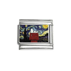 Cartoon Dog House Van Gogh Italian Charm (9mm) by Modalart