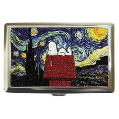 Cartoon Dog House Van Gogh Cigarette Money Case by Modalart