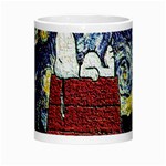 Cartoon Dog House Van Gogh Morph Mug Center