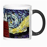 Cartoon Dog House Van Gogh Morph Mug Right