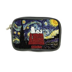 Cartoon Dog House Van Gogh Coin Purse by Modalart