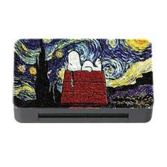 Cartoon Dog House Van Gogh Memory Card Reader With Cf by Modalart