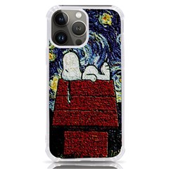 Cartoon Dog House Van Gogh Iphone 13 Pro Max Tpu Uv Print Case by Modalart