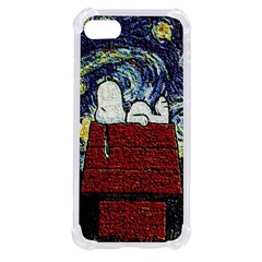 Cartoon Dog House Van Gogh Iphone Se by Modalart