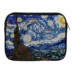 Mosaic Art Vincent Van Gogh Starry Night Apple Ipad 2/3/4 Zipper Cases by Modalart