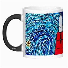 Cartoon Dog Starry Night Van Gogh Parody Morph Mug by Modalart