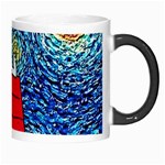 Cartoon Dog Starry Night Van Gogh Parody Morph Mug Right