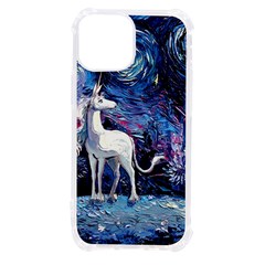 Unicorn Starry Night Print Van Gogh Iphone 13 Mini Tpu Uv Print Case by Modalart