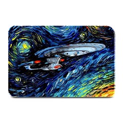 Star Ship Parody Art Starry Night Plate Mats by Modalart