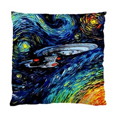 Star Ship Parody Art Starry Night Standard Cushion Case (two Sides) by Modalart