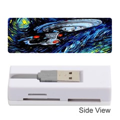 Star Ship Parody Art Starry Night Memory Card Reader (stick) by Modalart