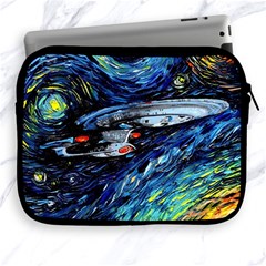 Star Ship Parody Art Starry Night Apple Ipad 2/3/4 Zipper Cases by Modalart