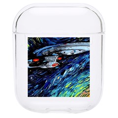 Star Ship Parody Art Starry Night Hard Pc Airpods 1/2 Case by Modalart