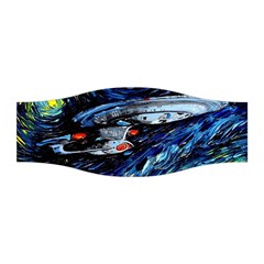 Star Ship Parody Art Starry Night Stretchable Headband by Modalart