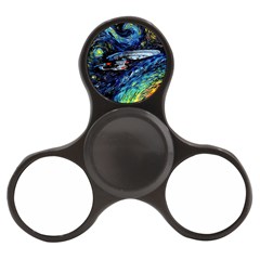 Star Ship Parody Art Starry Night Finger Spinner by Modalart