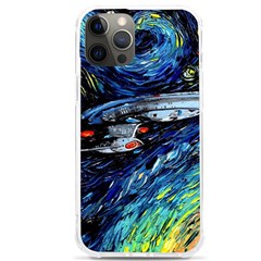 Star Ship Parody Art Starry Night Iphone 12 Pro Max Tpu Uv Print Case by Modalart