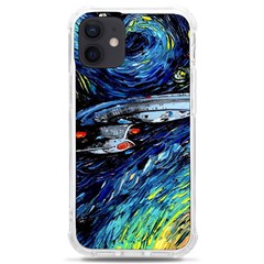 Star Ship Parody Art Starry Night Iphone 12 Mini Tpu Uv Print Case	 by Modalart