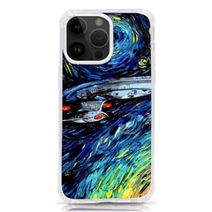 Star Ship Parody Art Starry Night Iphone 14 Pro Max Tpu Uv Print Case by Modalart