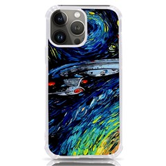 Star Ship Parody Art Starry Night Iphone 13 Pro Max Tpu Uv Print Case by Modalart