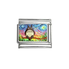 Totoro Starry Night Art Van Gogh Parody Italian Charm (9mm) by Modalart