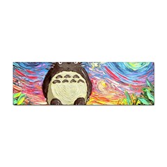 Totoro Starry Night Art Van Gogh Parody Sticker Bumper (100 Pack) by Modalart