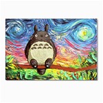 Totoro Starry Night Art Van Gogh Parody Postcards 5  x 7  (Pkg of 10) Front